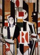 Fernard Leger The man in the City oil on canvas